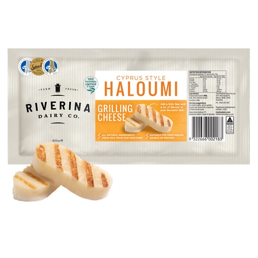 [RIVHAL900] riverina haloumi logs 8x900g [B]