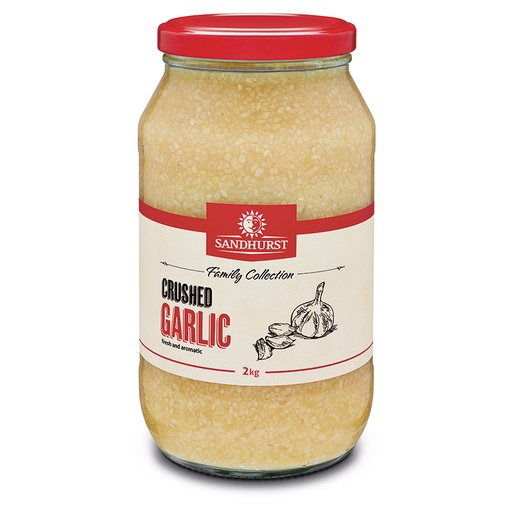 [SANGARCRU2-UC6] Sandhurst- Garlic Crushed 2kg (GAR2PAIL)
