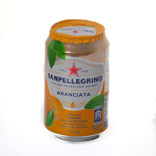 [SANPELARACAN-B] San Pellegrino- Aranciata Cans 4x(6x330ml)*