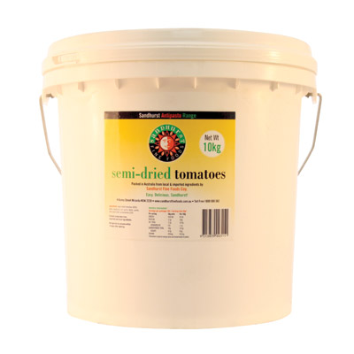 [SANTOMSEM10-U] Sandhurst- Tomatoes Semi Dried 10L (SMT6)