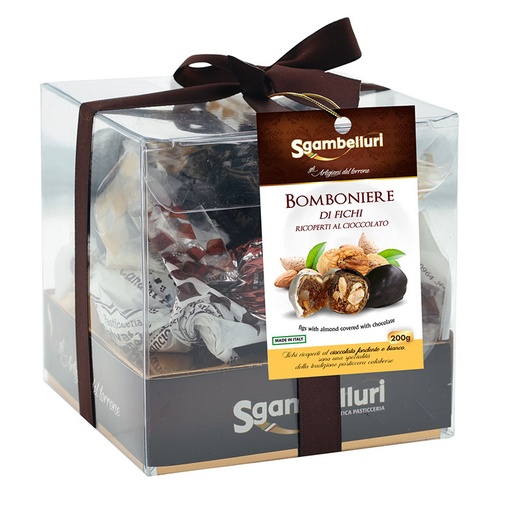 [SGA342-B] Sgambelluri- Cubo Bombiniere di Fichi Mix 200g x12* (342)