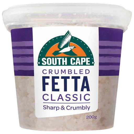 [SOUFETCRU200-B] South Cape Fetta Crumble (1012136) 6x200gm