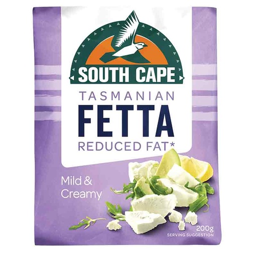 [SOUFETTASRF200-B] South Cape- Fetta Tasmanian R/Fat 8 x 200g (1012213)