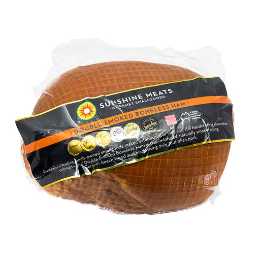 [SUNHAMDOUSMO1_2-KC4] Sunshine- Ham Double Smoked 1/2 3.5kg