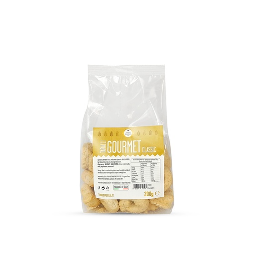 [TERTARCLA-B] Terre Di Puglia- Taralli Gourmet Classic 12 x 200g