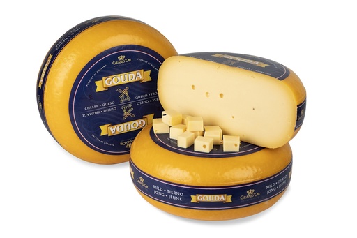[UNIGOUWHE4.5-K] Grand'Or- Gouda Cheese Wheel r/w 4.5kg