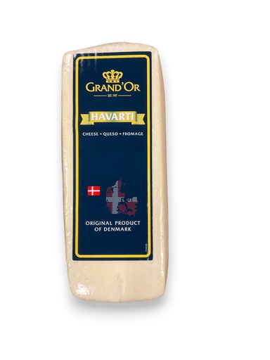[UNIHAVLOA4-KC3] Grand'Or- Havarti Loaf r/w 4kg