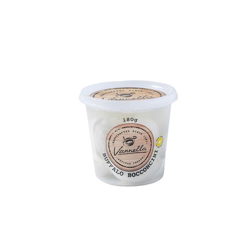 [VANBUFBOC180-B] Vannella- Buffalo Bocconcini 180g x 6