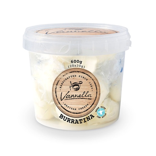 [VANBUR30-UC4] Vannella- Burratina 30gm (20 x 30g)