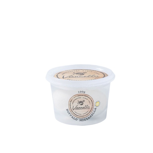 [VANBUFMOZ100-B] Vannella- Buffalo Mozzarella 8 x 100g