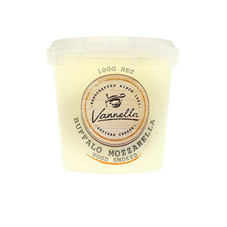 [VANMOZBUFSMO100] Vannella- Buffalo Mozzarella Smoked 8 x100g