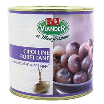 [VIAONIBAL2.5-UC6] Viander- Borettane Onions In Balsamic 2.5