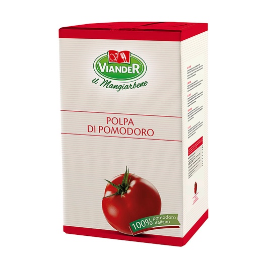 [VIAPOL10] viander polpa di pomodoro (pulp) 10kg[B]