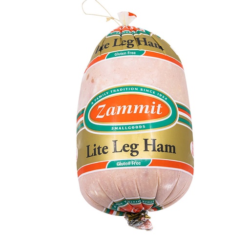 [ZAMHAMLITLEG-KC3] Zammit- Ham Lite Leg 97% Fat Free r/w 4.35kg