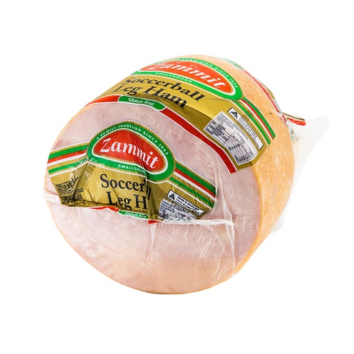 [ZAMHAMSOCLEG1_2-KC4] Zammit- Ham Soccerball Leg (Half) r/w 3.9kg