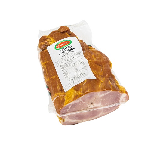 [ZAMPORCOONEC-KC5] Zammit- Pork Cooked Neck Smoked r/w 2kg