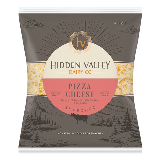 [HIDPIZSHR450-B] Hidden Valley- Pizza Shredded 12 x 450g