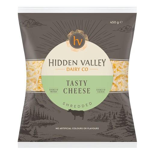 [HIDTASSHR450-B] Hidden Valley- Tasty Shredded 12 x 450g
