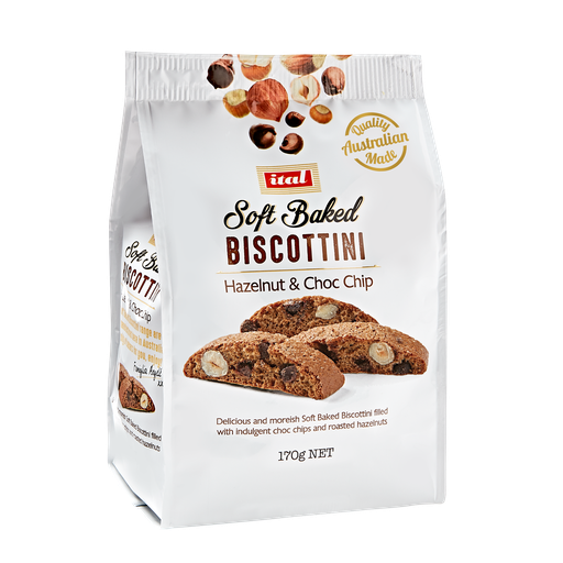 [ITABISCHO-B] Ital- Biscuit Choc Hazelnut 5 x170g*