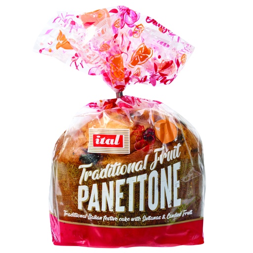 [ITAPANTRA700-B] Ital- Panettone Traditional (gift bag) 700gx6* (SI-PAN9)