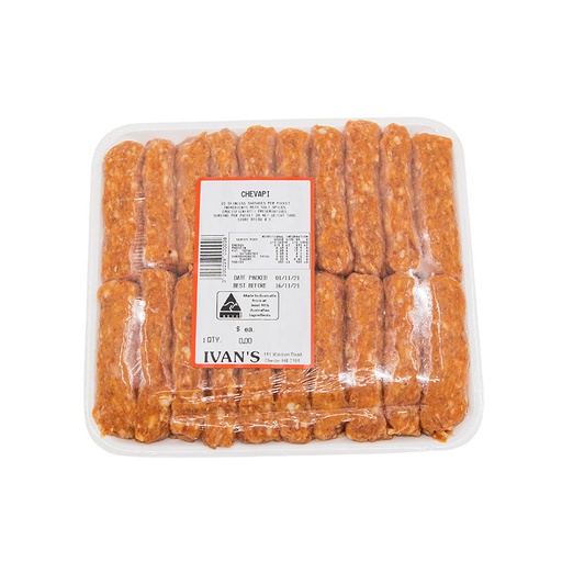 [IVACHE-B] Ivans- Chevapi Pork 8 x 425g