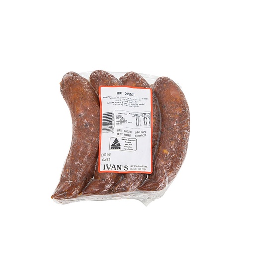 [IVADOMKOBHOT-K] Ivans- Domaci Kobasa Hot r/w 400g