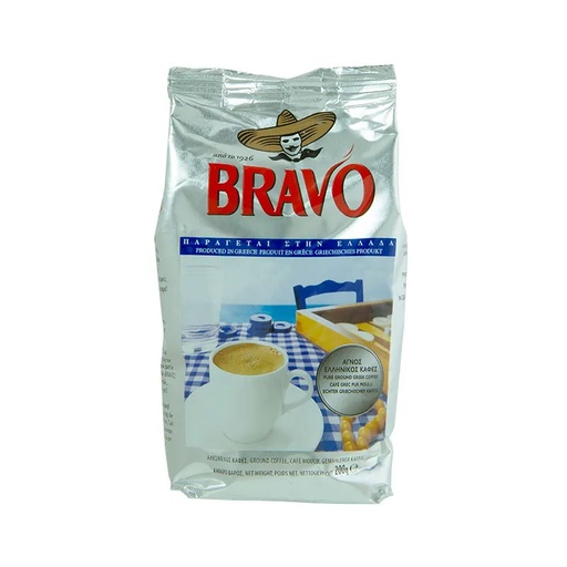 [KEBGRECOF200-B] Bravo- Greek Coffee 24 x 200g