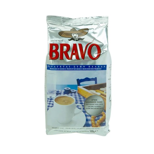 [KEBGRECOF454-B] Bravo- Greek Coffee 12 x 454G
