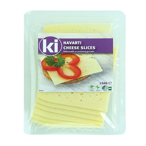 [KEBHAVSLI105C-B] Kebia- Havarti Slices 7 x 150g
