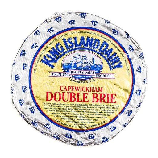 [KINBRICAPWIC200-B] King Island- Brie Cape Wickham 6 x 200g (1012170)