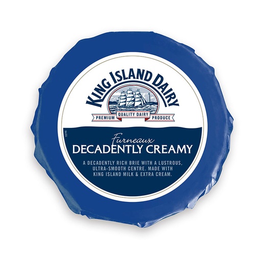 [KINDOUCREFUR1.2-K] King Island- Brie Double Cream Furneaux 1.2kg (1012172)