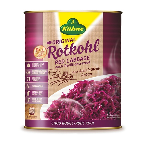 [KUHCABRED9.7-U] Kuhne- Cabbage Red 9.7kg (46010)
