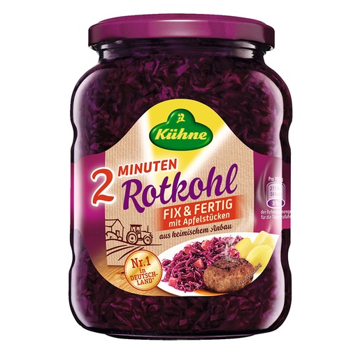 [KUHCABREDRTE-B] Kuhne- Cabbage Red Rte 700ML x12 (46045)