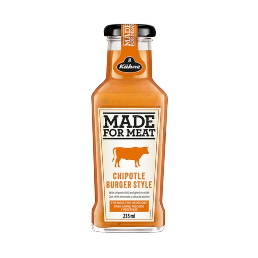 [KUHCHIBURSTY235-B] Kuhne- MFM Chipotle Burger 8 x 235ml (37933)