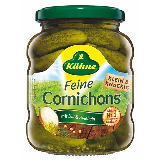 [KUHCORCOC370] kuhne 40510 cornichons 10 x370ml [B]