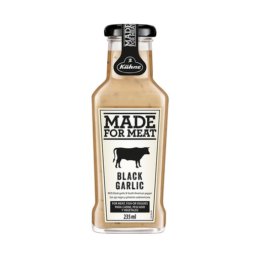 [KUHGARBLA235-B] Kuhne- MFM Garlic Black 8 x 235ml (37912)