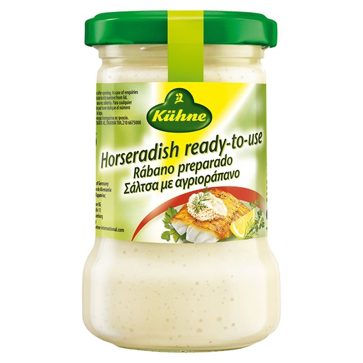 [KUHHOR140-B] Kuhne- Horseradish 6 x 140g (35885)