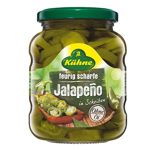 [KUHJAL370] kuhne 44710 jalapeno 10 x 370ml [B]