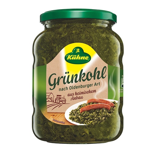 [KUHKALGRE660-B] Kuhne- Kale Green 660g x 12 (46250)