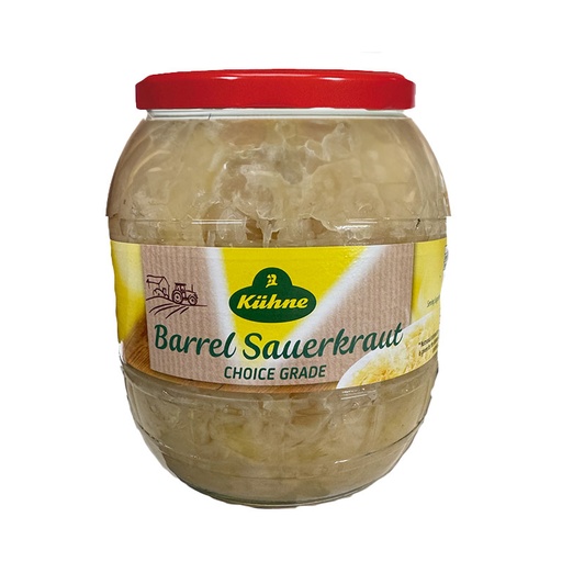 [KUHKRABAR810-B] Kuhne- Kraut Barrel 810g x6 (50564)