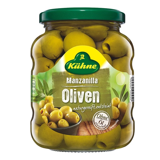 [KUHOLIGRE370] kuhne 44820 olives green 10 x 370ml [B]