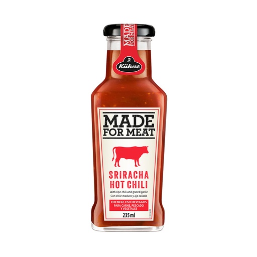 [KUHSRIHOTCHI235-B] Kuhne- MFM Sriracha Chilli 8 x 235ml (37902)