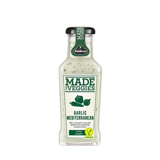 [KUHVEGKNO-B] Kuhne- MFM Veggie Garlic Med 8 x 235ml (37907)