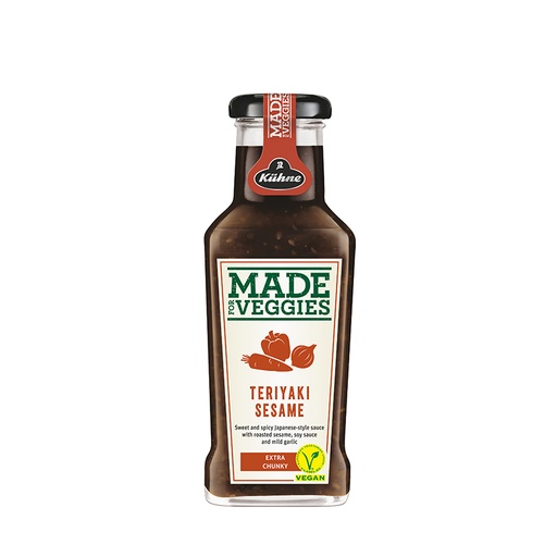 [KUHVEGTER-B] Kuhne- MFM Veggie Teriyaki Sauce 8 x 235ml (37908)