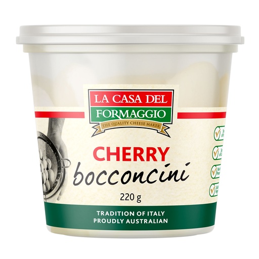 [LACASBOCCHE220-B] La Casa- Cherry Bocconcini 6 x 220g