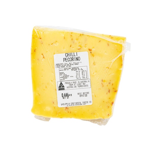 [LEOPECCHIWED-K] Leonardo- Pecorino Chilli Wedges r/w 300g