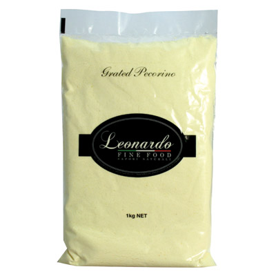 [LEOPECGRA1-UC10] Leonardo- Pecorino Grated 1kg