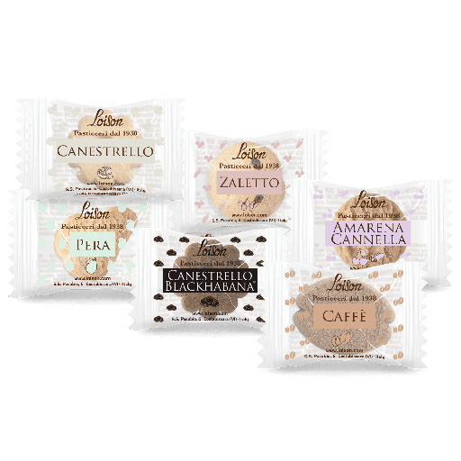 [LOI1908] Loison 1908 Biscotti 6 gusti 200 x 1.25g* [B]