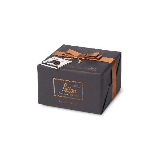 [LOI9092-B] Loison- Black Habana Panettone Chocolate & Rum Cream 6 x 600g* (9092)