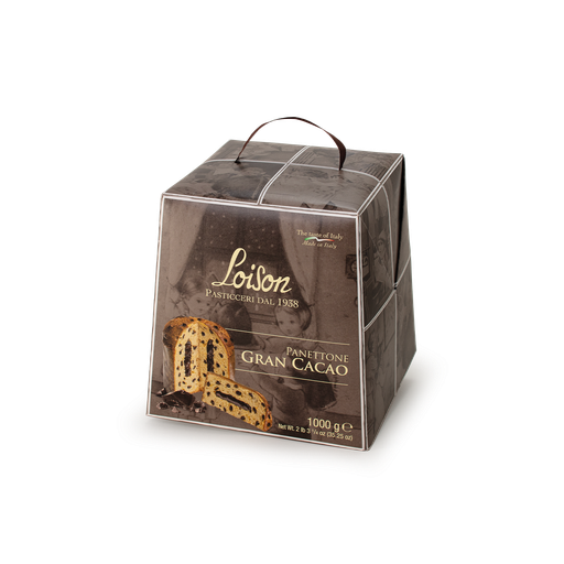 [LOI998-B] Loison- Astucci Panettone Gran Cacao 12x1kg (998)*